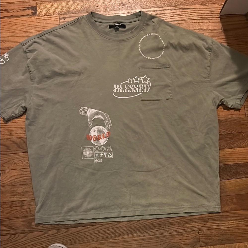 Olive Green Men's T-Shirt